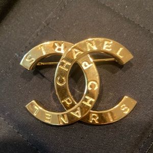 Chanel Paris Brooch